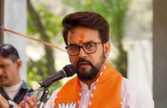 ईवीएम पर सीएम का बयान उनकी हताशा का प्रमाण: अनुराग सिंह ठाकुर