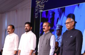 मुख्यमंत्री ने डी.के. शिवकुमार को कर्नाटक के मुख्यमंत्री बनने पर दी बधाई
