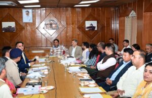 मंत्रिमंडलीय उप-समिति की बैठक में सभी उपायुक्तों को भूमि की वेरिफिकेशन करने के निर्देश