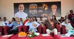 मुख्यमंत्री ने संजौली में बहुउद्देशीय खेल स्टेडियम का किया उद्घाटन, संजौली मैदान के विकास के लिए एक करोड़ रुपये देने की घोषणा