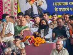 बाबा बालक नाथ मेले में स्वामी अमर देव ने मुख्य अतिथि के रूप में की शिरकत, हुआ जोरदार स्वागत