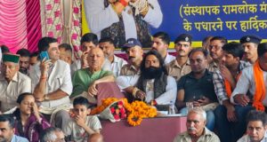 बाबा बालक नाथ मेले में स्वामी अमर देव ने मुख्य अतिथि के रूप में की शिरकत, हुआ जोरदार स्वागत