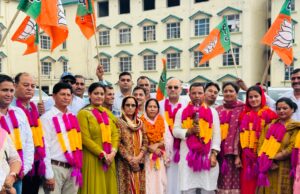 पालमपुर में भाजपा समर्थित नेतृत्व को मिला प्रचंड जनसमर्थन : त्रिलोक कपूर