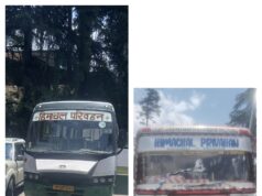 शिमला में दो बसों के खराब होने से यातायात प्रभावित, जल्द हुआ बहाल