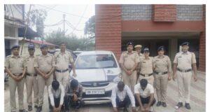 24 घंटे में लाखों की आभूषण चोरी का खुलासा, चार आरोपी गिरफ्तार
