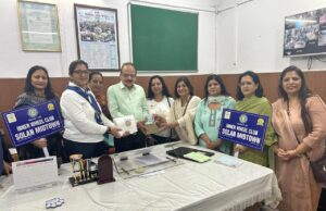 इनर व्हील सोलन मिडटाउन ने डॉक्टर दिवस एवं सीए दिवस पर किया सम्मान