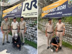 नशा तस्करों के विरुद्ध शिमला पुलिस की प्रभावी कार्रवाई – फॉरवर्ड लिंकेज के आधार पर एक और आरोपी गिरफ्तार