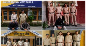 शिमला पुलिस की नशा तस्करों के विरुद्ध लगातार प्रभावी कार्रवाई