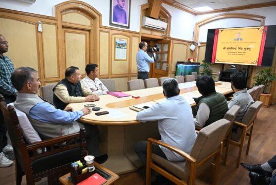 मुख्यमंत्री ने सुजानपुर विधानसभा क्षेत्र में 33/11 केवी विद्युत उप-केन्द्र का शुभारम्भ किया