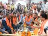 कांग्रेस का राम मंदिर चंदा चोरी के विरुद्ध हल्ला बोल