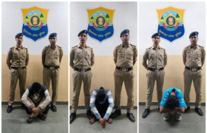 शिमला पुलिस की बड़ी कार्रवाई: रोहड़ू में 7.5 तोला सोना व 51 हजार की चोरी का खुलासा, तीन शातिर गिरफ्तार,