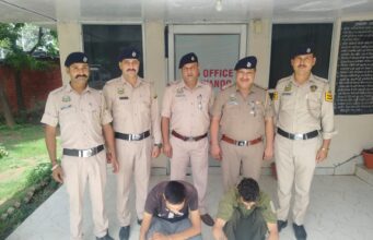 परवाणू पुलिस ने 14.57 ग्राम हेरोइन के साथ दो तस्करों को किया गिरफ्तार, बोलेरो जब्त