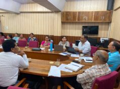 स्वास्थ्य एवं परिवार कल्याण विभाग सोलन की मासिक समीक्षा बैठक आयोजित