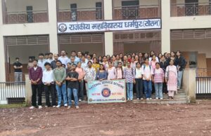 राजकीय महाविद्यालय धर्मपुर में एनएसएस स्वयंसेवक नामांकन अभियान संपन्न