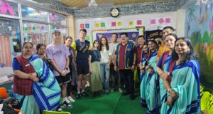 साई इंटरनेशनल स्कूल में विदेशी छात्रों का भव्य स्वागत, हिमाचली संस्कृति से हुए रूबरू