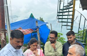 महापौर सुषमा शर्मा एवं पार्षद रोहित भारद्वाज ने वार्ड नंबर-4 सलोगड़ा में किया औचक निरीक्षण, स्वच्छता व्यवस्था का लिया जायज़ा