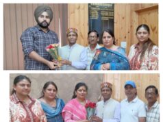 भाजपा वरिष्ठ नेता तरसेम भारती ने सोलन नगर निगम के नए कमिश्नर, मेयर और डिप्टी मेयर से की शिष्टाचार भेंट