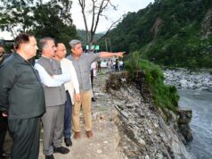 ठाकुर सुखविन्द्र सिंह सुक्खू ने चंबा के आपदा प्रभावित क्षेत्रों का किया दौरा