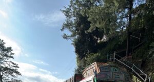 भट्टाकुफर में अनियंत्रित ट्रक ने तीन वाहनों को पहुंचाई क्षति, मार्ग अवरुद्ध