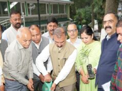 मुख्यमंत्री सुखविन्द्र सिंह सुक्खू ने ‘ग्रीन शिमला, अवर शिमला’ अभियान का किया शुभारंभ, दिया पौधारोपण का संदेश