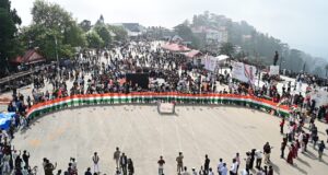 स्वतंत्रता दिवस पर ABVP शिमला महानगर ने निकाली भव्य तिरंगा यात्रा