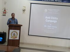 गुरुकुल इंटरनेशनल स्कूल कुनिहार में एंटी-चिट्टा जागरूकता अभियान आयोजित