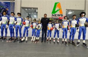 एशियन ओपन शॉर्ट ट्रैक स्पीड स्केटिंग ट्रॉफी-2026 में समर्थ अत्री का शानदार प्रदर्शन