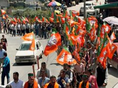 कांग्रेस सरकार की जनविरोधी नीतियों के खिलाफ कल्पा में भाजपा का जनाक्रोश, सरकार से मांगा चार वर्षों का हिसाब