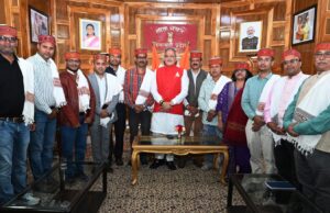 पश्चिम बंगाल के मीडिया प्रतिनिधिमंडल ने राज्यपाल से भेंट की
