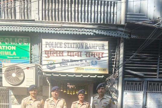 रामपुर पुलिस का एक और बड़ा एक्शन: 20.630 ग्राम चिट्टा के साथ पंजाबी युवक गिरफ्तार
