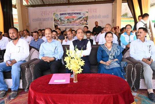 पूर्व मुख्यमंत्री जयराम ठाकुर ने बालीचौकी में अंडर-19 छात्र खेलकूद प्रतियोगिता का किया शुभारंभ, छिपी प्रतिभाओं को तराशने और मेहनत करने का दिया संदेश