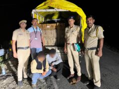 थाना रामपुर पुलिस की अवैध शराब के विरुद्ध बड़ी कार्रवाई, दो आरोपी गिरफ्तार, 1,488 बोतलें बरामद