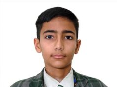 गुरुकुल इंटरनेशनल स्कूल कुनिहार के हिरण्यभ ने अंडर-19 कराटे टूर्नामेंट में जीता स्वर्ण पदक
