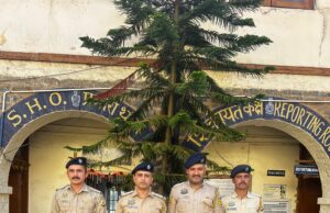 निर्माणाधीन होटल से कॉपर वायर चोरी, तीन आरोपी गिरफ्तार