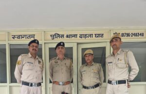 दाड़लाघाट में ड्रेन निर्माण स्थल से चोरी की 30 शटरिंग प्लेटें, आरोपी गिरफ्तार