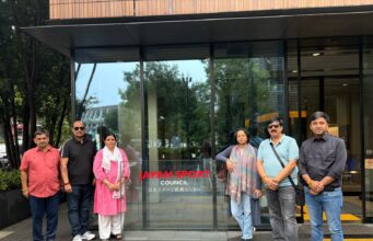 प्रदेश के छः सदस्यीय प्रतिनिधिमंडल ने जापान ओलंपिक संग्रहालय का दौरा किया