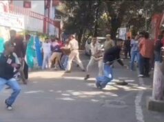 हिमाचल प्रदेश विश्वविद्यालय में छात्र संगठनों के बीच विवाद, पुलिस की सख्त कार्रवाई