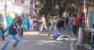 हिमाचल प्रदेश विश्वविद्यालय में छात्र संगठनों के बीच विवाद, पुलिस की सख्त कार्रवाई