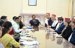 जगत सिंह नेगी ने न्यूजीलैंड के प्रतिनिधिमंडल के साथ बैठक की