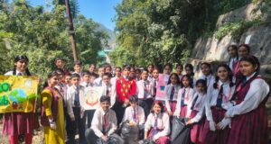 गांधी जयंती के अवसर पर साई इंटरनेशनल स्कूल में स्वच्छता अभियान