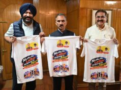मुख्यमंत्री ने ‘नशे नु ललकार, नौजवानी दी पुकार’ अभियान की टी-शर्ट लॉन्च की