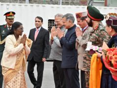 राष्ट्रपति द्रौपदी मुर्मु ने किया अटल टनल का दौरा