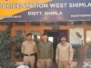 शिमला पुलिस की नशा तस्करी के विरुद्ध बड़ी कार्रवाई: चिट्टा बरामदगी मामले में तीन आरोपी गिरफ्तार