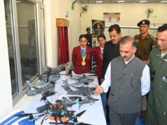 मुख्यमंत्री ने भुंतर हवाई अड्डे पर एनसीसी हैंगर का किया उद्घाटन