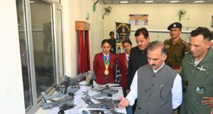 मुख्यमंत्री ने भुंतर हवाई अड्डे पर एनसीसी हैंगर का किया उद्घाटन