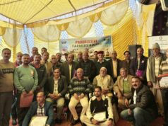साईं एक्वा मशीन एंड बिल्डर्स ने 52 किसानों को किया सम्मानित, आधुनिक खेती और बेहतर मशीनरी पर दिया जोर