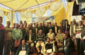 साईं एक्वा मशीन एंड बिल्डर्स ने 52 किसानों को किया सम्मानित, आधुनिक खेती और बेहतर मशीनरी पर दिया जोर
