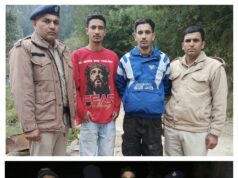 चूड़धार क्षेत्र में रास्ता भटके दो व्यक्तियों को पुलिस ने सकुशल रेस्क्यू किया